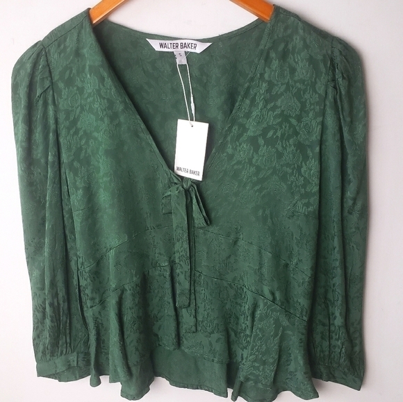 NEW! WALTER BAKER lucita crop bow top small. - Picture 4 of 7